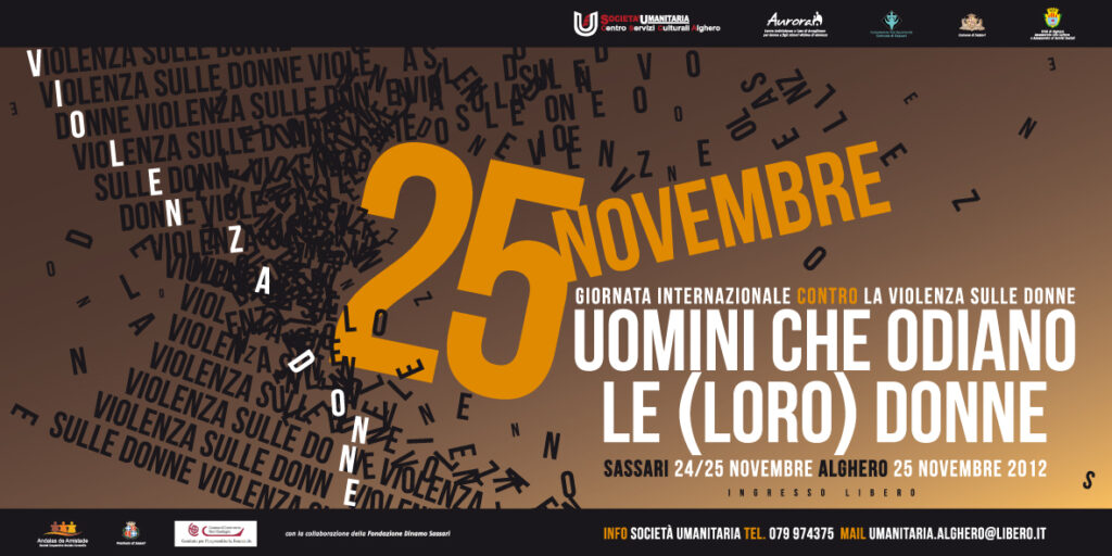 Giornata Internazionale per l’eliminazione della violenza contro le Donne — Edizioni Passate