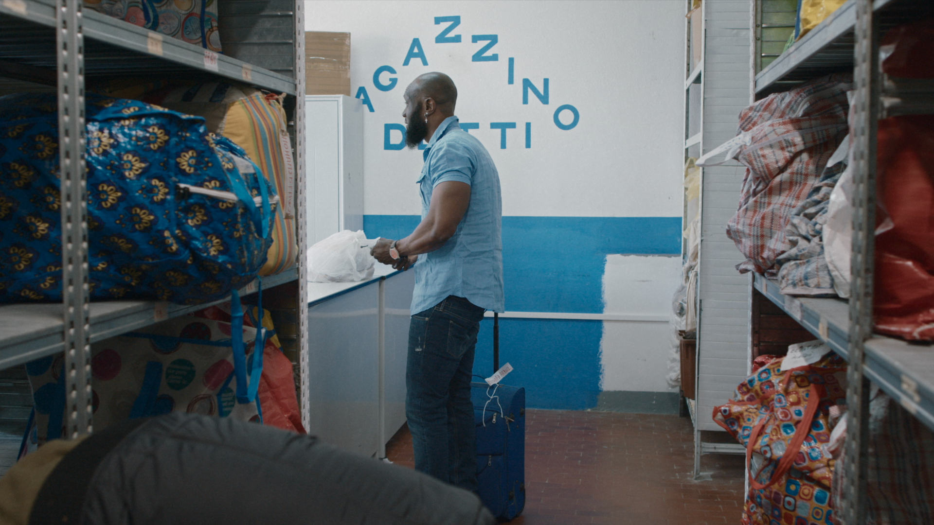 "Nella colonia penale